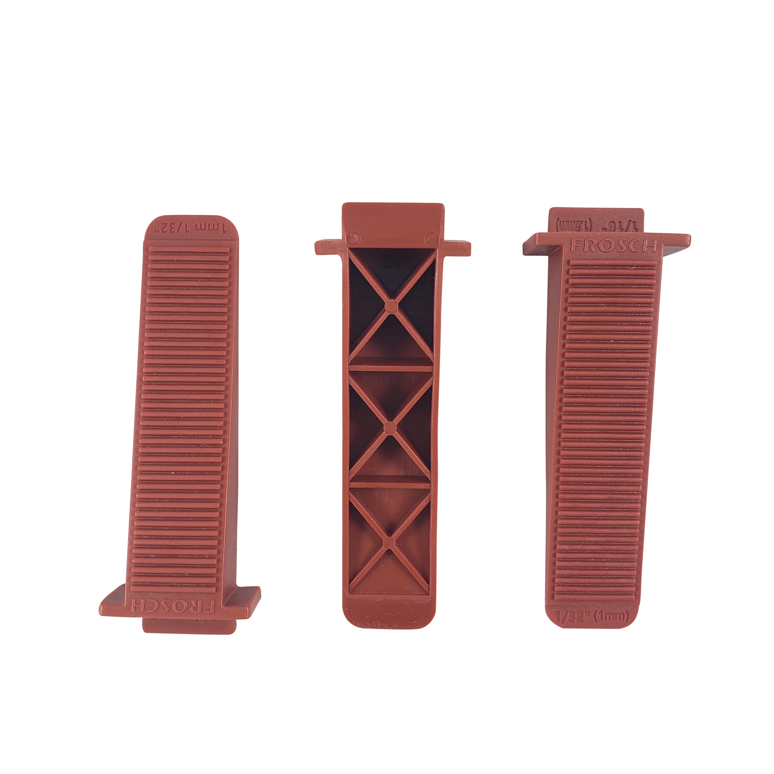 FROSCH Tile Leveling System - Reusable Wedges, 250 Wedges [CASE of 6 Boxes]